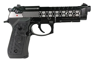 Пистолет WE M92-Hex Cut-2Tone-w/rail-AUTO (we-m014-2t)