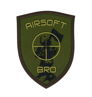 детальное фото для раздела Нашивка Airsoft Bro ПВХ (Б/У) интернет-магазин "Планета страйкбола»