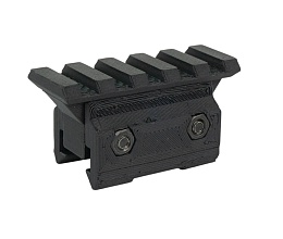 Планка picatinny Strike на АКС-74У 55мм, 3D печать пластик