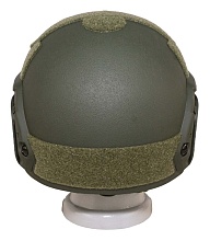 Шлем баллистический, аналог Ops-Core FAST, класс защиты NIJ IIIA, олива (Б/У)