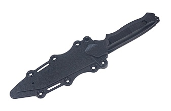 Нож тренировочный Cyma, черный, пластик (hy017a)