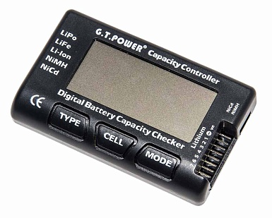 детальное фото для раздела Тестер G.T.Power для аккумуляторов LiPo/Li-Fe ver.2 интернет-магазин "Планета страйкбола»