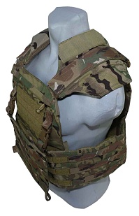 Плитоносец Strike под плиты Гранит 3 размера, кордура, мультикам