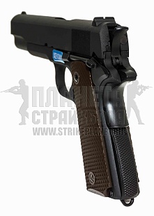 WE Пистолет Colt M1911А1 Gen. 2, CO2 (WE-E017C-BK)