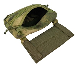 Подсумок Strike утилитарный напашный, A-TACS Camo кордура, mod1