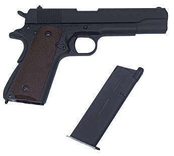KJW Пистолет Colt M1911 A1, greengas (1911.GAS)