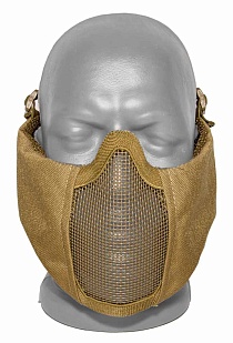 детальное фото Маска Kingrin с защитой ушей tan (ma-92-t) интернет-магазин "Планета страйкбола"