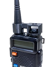 заглушка strike для регулятора громкости рации baofeng uv-5r, пластик, черный