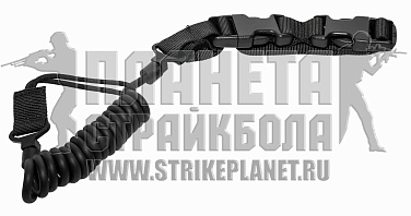 детальное фото Тренчик пистолетный черный (as-sl0018b) интернет-магазин "Планета страйкбола"