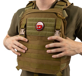 Нашивка Strike "Колобок космонавт СССР"