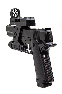 Пистолет Galaxy Colt 1911 с фонарем и коллиматором (g053c)