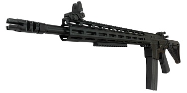 Планка picatinny Strike 135 мм универсальная, 3D печать пластик