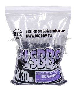 детальное фото для раздела Шары BLS 0.30г. 3300шт. черные (1kg-h30bk) интернет-магазин "Планета страйкбола»