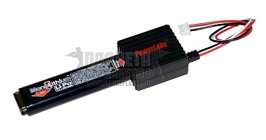 Powerlabs Аккумуляторная батарея (LiPo) Monolithium 7.4в 500мАч для AEG пистолетов
