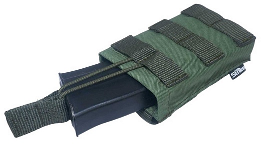 Подсумок Strike под магазин АК / AR без клапана, хаки кордура
