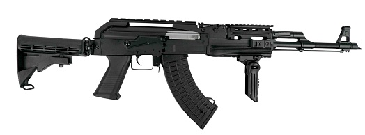 Автомат Cyma АК47 Tactical, тактический обвес (cm039c)