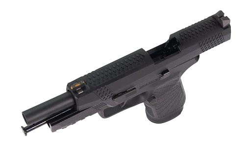 WE Пистолет Sig Sauer P-320 M17, greengas (WE-F007-BK)