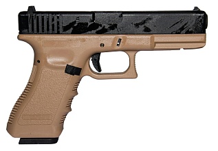 KJW Пистолет Glock 18, greengas, tan (kp-18-tan)