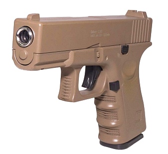 Galaxy Пистолет Glock 19, спринг, tan (g15d)