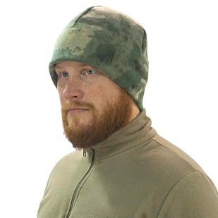 детальное фото Шапка Strike Хелико-250 флис р-р 56, A-TACS Camo интернет-магазин "Планета страйкбола"