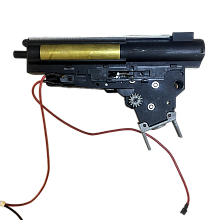 Гирбокс Cyma V3 для АК в сборе (cm02b), без мотора, без спускового крючка, без коромысла (Б/У)