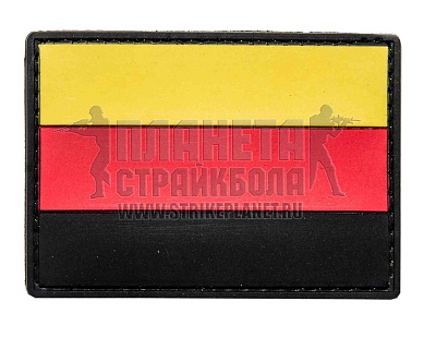 детальное фото Нашивка Zlo "Флаг Германия" пвх интернет-магазин "Планета страйкбола"