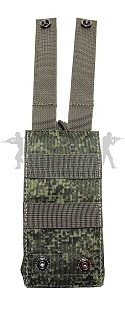 Подсумок магазина АК/M4 Wartech резинка цифра РФ (mp-103zu-зду)