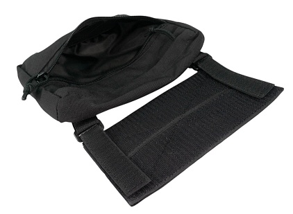 Подсумок Strike утилитарный напашный, черный прайм, mod1