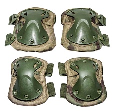 детальное фото Наколенники налокотники Kingrin SWAT A-TACS FG Camo (pa-03-fg) интернет-магазин "Планета страйкбола"