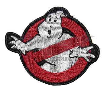 детальное фото Нашивка Zlo "Ghostbusters" черный интернет-магазин "Планета страйкбола"
