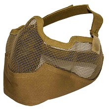 детальное фото Маска Kingrin с защитой ушей tan (ma-10-t) интернет-магазин "Планета страйкбола"