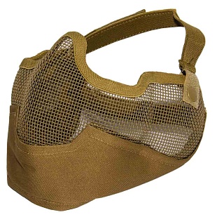 детальное фото Маска Kingrin с защитой ушей tan (ma-10-t) интернет-магазин "Планета страйкбола"