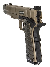 Пистолет KJW M45A1 / Colt 1911 - FDE, greengas (kp-16-gas)