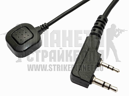 Гарнитура ларингофон Baofeng TF-1 простая под kenwood