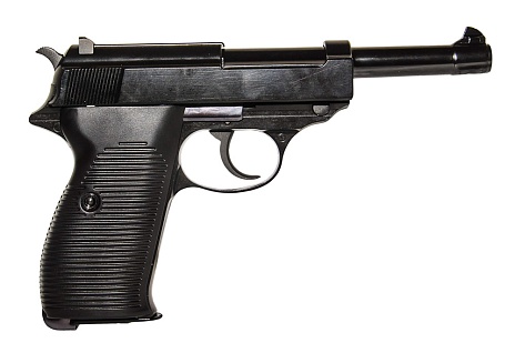 WE Пистолет Walther P38, greengas (we-p010lbox-bk)