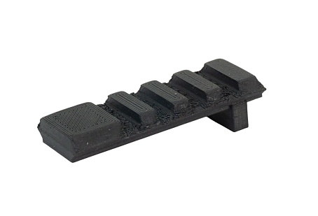 Планка picatinny Strike на целик пистолета Glock, пластик