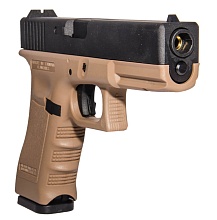 Пистолет KJW Glock 17 greengas tan (kp-17-tan)