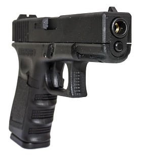 Пистолет KJW Glock 23 greengas (kj-g23mtl) kp-23