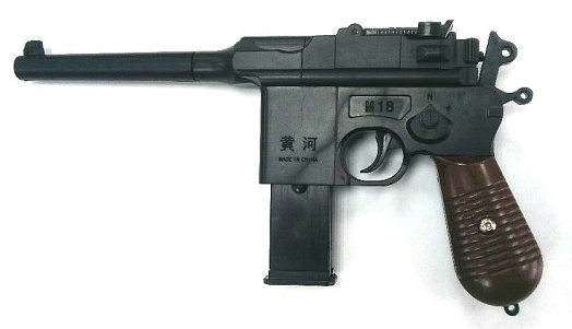 фото детально huanghe пистолет mauser, спринг (m18) интернет-магазин "Планета страйкбола"