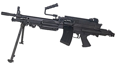 фото детально пулемет a.w.e. lambda defence m249 mk3 para интернет-магазин "Планета страйкбола"