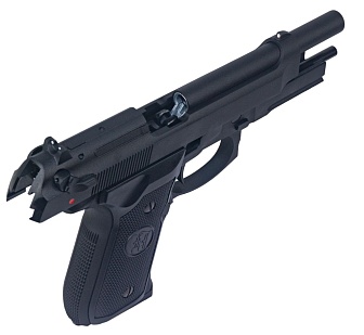 Пистолет KJW Beretta M9A1, greengas (m9a1.gas)