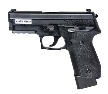 фото детально пистолет kj works sig sauer p229 rail, co2 (кр-02) интернет-магазин "Планета страйкбола"