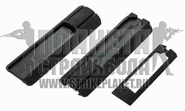 детальное фото для раздела Накладки на picatinny для Scar (ex300-bk) (111018) интернет-магазин "Планета страйкбола»