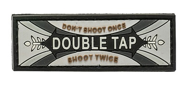 детальное фото Нашивка Zlo "Double tap SWAT" интернет-магазин "Планета страйкбола"
