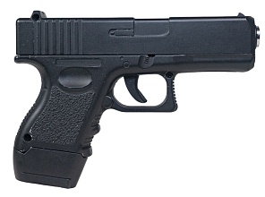 детальное фото для раздела Galaxy Пистолет Glock 17 mini, спринг (g16) (уценка) интернет-магазин "Планета страйкбола»