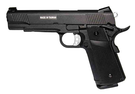 фото детально пистолет kjw colt m1911 hi-capa, greengas (kp-05.gas) интернет-магазин "Планета страйкбола"
