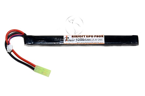 детальное фото для раздела Аккумулятор iPower LiPo 7.4В, 1200мАч, 20C, АК интернет-магазин "Планета страйкбола»