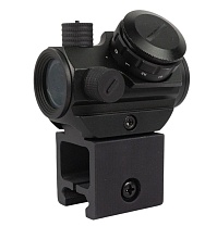 Крепление высокое Strike коллиматорного прицела T1 Micro на picatinny, 3D печать пластик