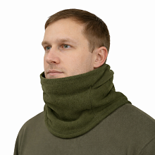 Балаклава с забралом Strike, флис, хаки