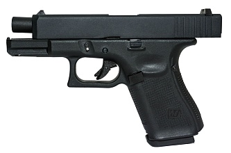 Пистолет WE Glock 19 Gen. 5, сменные накладки (we-g003vb-bk)